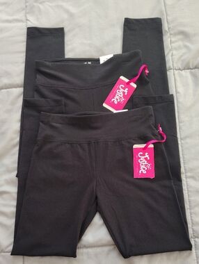 Justice Black Girls' Active Leggings